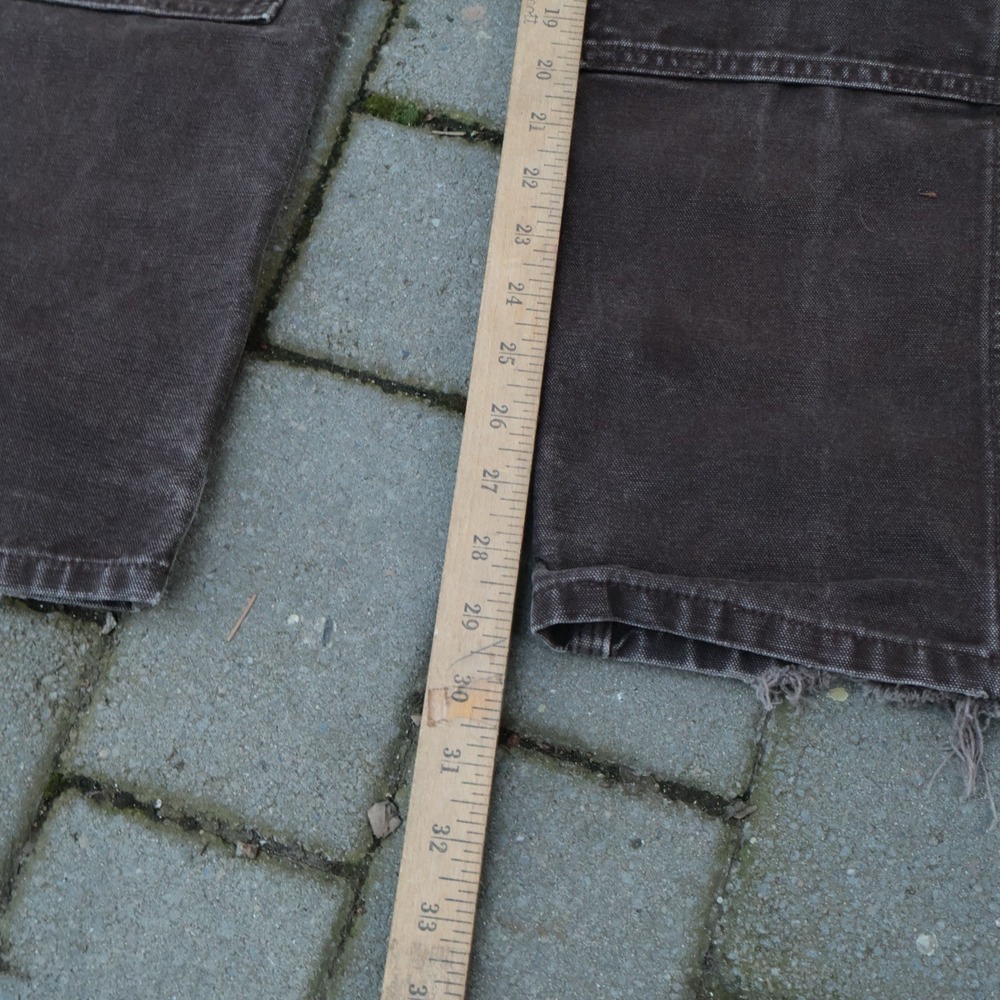 Vintage Carhartt WB136 DKB Double Knee Pants fits 27x30 Paint Speckle Carpenter - Picture 4 of 11